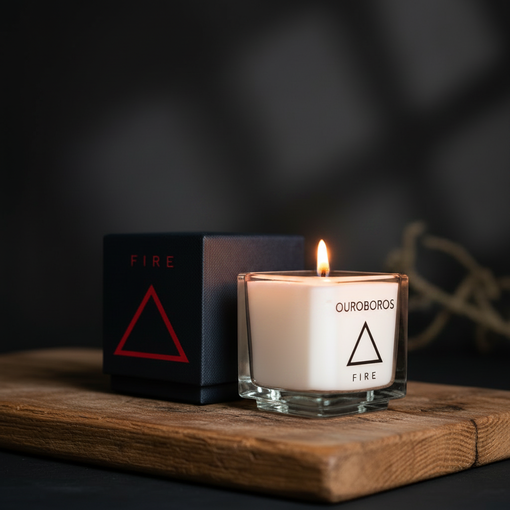 Fire — Lit Candle